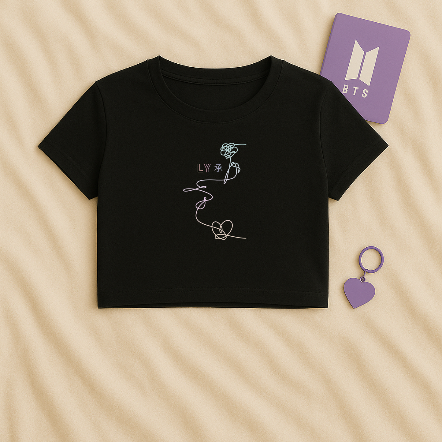 Love Yourself Era Crop top