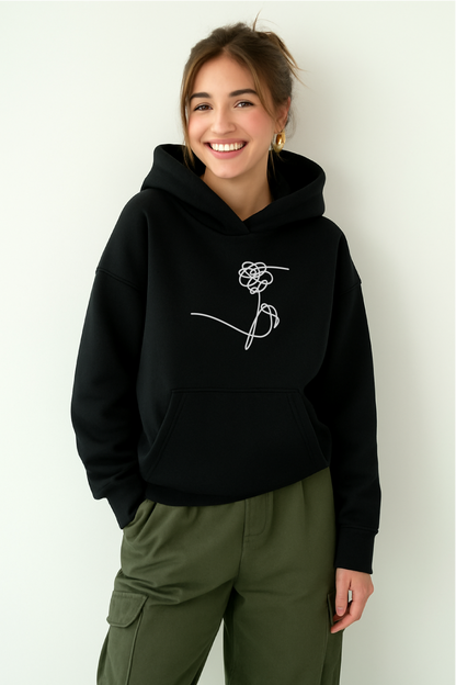 Her hoodie