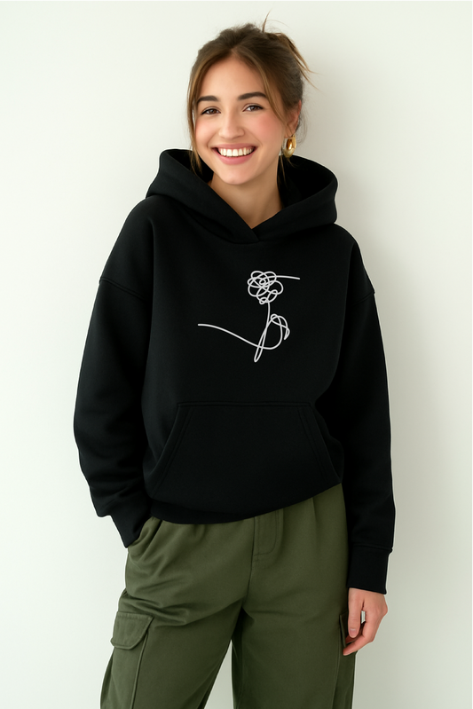Her hoodie