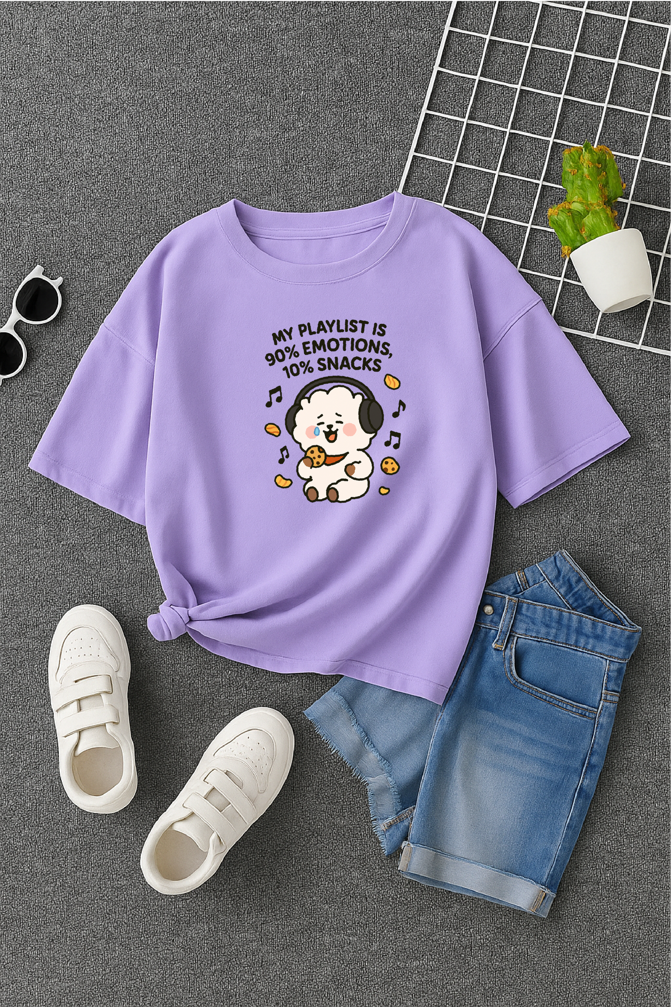 RJ Playlist Tee - BoraDreams